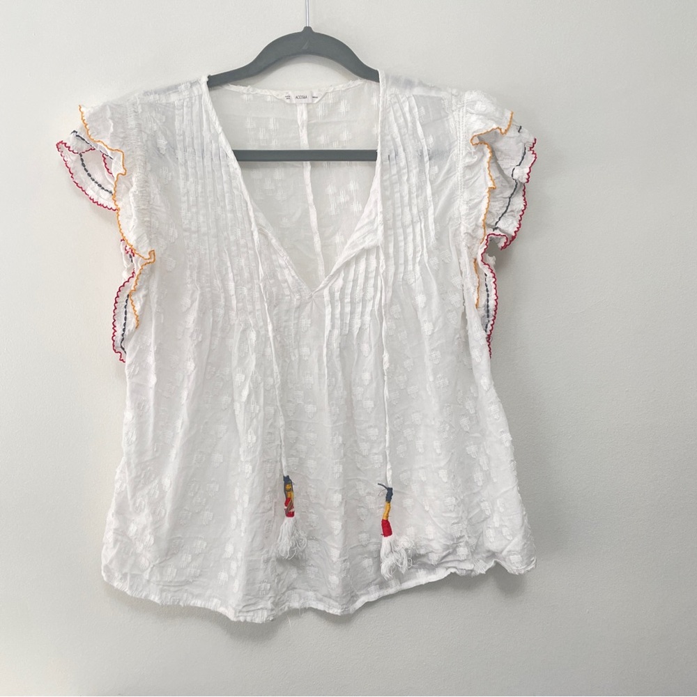 ACOS&A Ruffle Top Size M - Picture 2 of 9